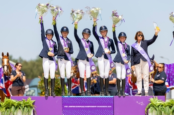 Great Britain secure Team Gold in the Jumping European Championships for Children